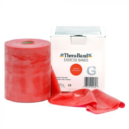 Fascia elastica Theraband durezza leggera - Pretagliata 2mt