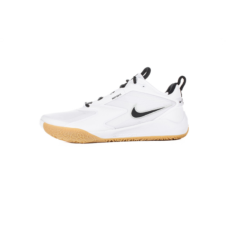 Nike HyperAce 3 White/Black. Scarpa Nike a caviglia bassa